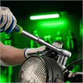 Ключ-трещотка телескопический 1/2", 300-430 мм, 72 зуба, с быстрым сбросом Сибртех 38877