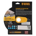 Диск алмазный отрезной DENZEL, ф125 х 22.2 мм, сплошной, мокрый рез, HWD92, круг, 731200 38890