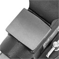 Тиски слесарные BVH-150, 150 мм, поворотные, стальная направляющая, с наковальней //Denzel 39128