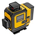 Лазерный уровень мультипризменный DLV 360-4T, 30 м, зеленый луч, Li-Ion 2,4 Aч, штатив// Denzel 39131