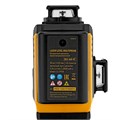 Лазерный уровень мультипризменный DLV 360-4T, 30 м, зеленый луч, Li-Ion 2,4 Aч, штатив// Denzel 39131