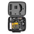 Лазерный уровень мультипризменный DLV-360-4C, 30 м, зеленый луч, Li-Ion 2,4 Aч, кейс// Denzel 39132