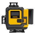 Лазерный уровень мультипризменный DLV-360-4C, 30 м, зеленый луч, Li-Ion 2,4 Aч, кейс// Denzel 39132