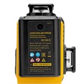 Лазерный уровень мультипризменный DLV-360-4C, 30 м, зеленый луч, Li-Ion 2,4 Aч, кейс// Denzel 39132