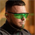 Лазерный уровень мультипризменный DLV-360-4C, 30 м, зеленый луч, Li-Ion 2,4 Aч, кейс// Denzel 39132
