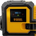 Лазерный уровень мультипризменный DLV-360-3T, 30 м, зеленый луч, Li-Ion 2,4 Aч, штатив // Denzel 39133