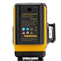 Лазерный уровень мультипризменный DLV-360-3T, 30 м, зеленый луч, Li-Ion 2,4 Aч, штатив // Denzel 39133