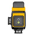 Лазерный уровень мультипризменный DLV-360-3C, 30 м, зеленый луч, Li-Ion 2,4 Aч, кейс// Denzel 39134