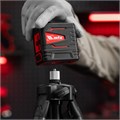 Лазерный уровень QBC RED Pro SET, 10 м, красный луч, батарейки, штатив MTX 39136