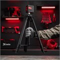 Лазерный уровень QBC RED Pro SET, 10 м, красный луч, батарейки, штатив MTX 39136