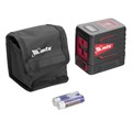 Лазерный уровень QBC GREEN Basic SET, 20 м, зеленый луч, батарейки, резьба 1/4" MTX 39137