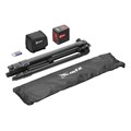 Лазерный уровень QBC GREEN Pro SET, 20 м, зеленый луч, батарейки, штатив MTX 39138