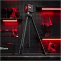 Лазерный уровень QBC GREEN Pro SET, 20 м, зеленый луч, батарейки, штатив MTX 39138