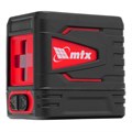 Лазерный уровень QBC RED Basic SET, 10 м, красный луч, батарейки, резьба 1/4" MTX 39139