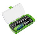 Отвертка ревер. + биты, 41 пред., PH+PZ+SL+H+T, CrV, 2к рукоятка Сибртех 39143
