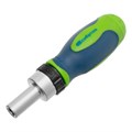 Отвертка ревер. + биты, 41 пред., PH+PZ+SL+H+T, CrV, 2к рукоятка Сибртех 39143