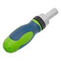 Отвертка ревер. + биты, 41 пред., PH+PZ+SL+H+T, CrV, 2к рукоятка Сибртех 39143