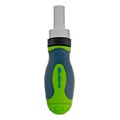 Отвертка ревер. + биты, 41 пред., PH+PZ+SL+H+T, CrV, 2к рукоятка Сибртех 39143