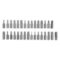 Отвертка ревер. + биты, 41 пред., PH+PZ+SL+H+T, CrV, 2к рукоятка Сибртех 39143