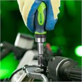 Отвертка ревер. + биты, 41 пред., PH+PZ+SL+H+T, CrV, 2к рукоятка Сибртех 39143