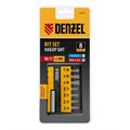 Набор бит с магнитным держателем, S2, 8 шт Denzel 39144