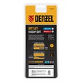 Набор бит с магнитным держателем, S2, 8 шт Denzel 39144