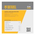 Омедненная проволока ER70S-6, диам. 0,8 мм, 5 кг, диам. катушки D200 Denzel 39325