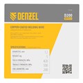 Омедненная проволока ER70S-6, диам. 1,2 мм, 5 кг, диам. катушки D200 Denzel 39327