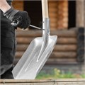Лопата совковая, 230х275, ребра жесткости, рессорная сталь, 0,9 кг, без черенка, LUXE// Palisad 39355