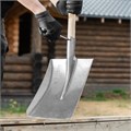 Лопата совковая, 225х295, углубленная, рессорная сталь, 0,9 кг, без черенка, LUXE// Palisad 39358