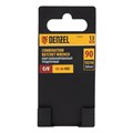 Ключ комбинированный трещоточный, 13 мм, CrV, матовый хром Denzel 39462