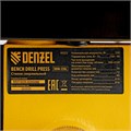 Станок сверлильный DDM-550L, 550 Вт, 16 мм, 12 ск., лазер, настольный Denzel 39526