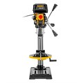 Станок сверлильный радиальный DDM-550R, 550 Вт, 16 мм, 12 ск., настольный Denzel 39527