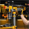 Станок сверлильный радиальный DDM-550R, 550 Вт, 16 мм, 12 ск., настольный Denzel 39527
