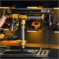 Станок сверлильный радиальный DDM-550R, 550 Вт, 16 мм, 12 ск., настольный Denzel 39527