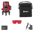 Лазерный уровень MFL RED, 30 м, красный луч, акк. Li 2400 mAh, сумка, резьба 5/8" MTX 39818