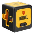Лазерный уровень DQB, 30 м, зеленый луч, батарейки Denzel 39820