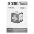 Лазерный уровень DQB, 30 м, зеленый луч, батарейки Denzel 39820
