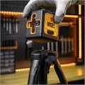 Лазерный уровень DQB-T, 30 м, зеленый луч, батарейки, штатив Denzel 39821
