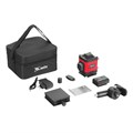 Лазерный уровень м-призм. ML 360-3 Basic SET, 30 м, зеленый луч, акк. Li 3000 мАч, сумка MTX 39822