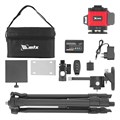 Лазерный уровень м-призм. ML 360-3 Pro SET, 30 м, акк. Li 3000 мАч, состоит из 2 частей// MTX 39823