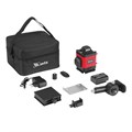 Лазерный уровень м-призм. ML 360-4 Basic SET, 30 м, зеленый луч, акк. Li 3000 мАч, сумка MTX 39824