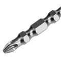 Бита двухстор., PZ2-PZ1х45мм, сталь S2, 10шт. Gross 40371