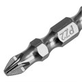 Бита двухстор., PH2-PZ2х45мм, сталь S2, 10шт. Gross 40373