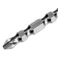 Набор бит двухстор., PH2-PH1х45мм, PZ2-PZ1х45мм, сталь S2, 2 шт. Gross 40375