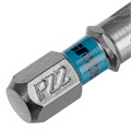 Бита PZ2х25мм, сталь S2, шестигр., 10 шт. Gross 40382