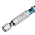 Бита PZ2х50мм, сталь S2, шестигр., отрывн., 10 шт. Gross 40383