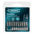 Бита PH1х25мм, сталь S2, шестигр., 10 шт. Gross 40385