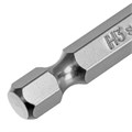 Бита HEX 3х50мм, сталь S2, шестигр., 10 шт. Gross 40387