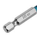 Бита HEX 5х50мм, сталь S2, шестигр., 10 шт. Gross 40388